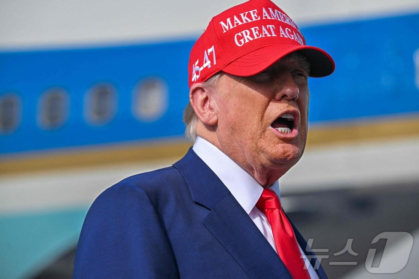도널드 트럼프 미국 대통령. ⓒ AFP=뉴스1 ⓒ News1 우동명 기자