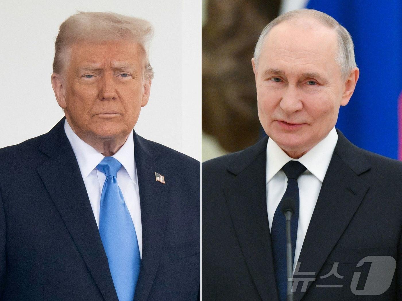 본문 이미지 - 트럼프 푸틴 ⓒ AFP=뉴스1 ⓒ News1 추연화 기자