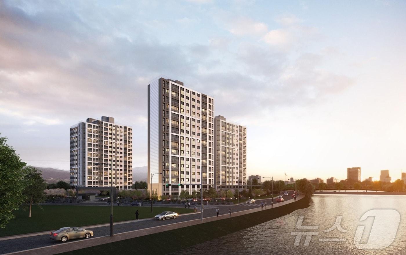 전북자치도 임실군이 신혼부부와 청년에게 제공할 공공 임대아파트 조감도.&#40;임실군제공. 재판매 및 DB금지&#41;2025.2.17/뉴스1