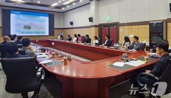 본문 이미지 - 공공수요 기반 문제해결형 실증지원 사업 공공 실증기관 협의회 개최 모습.(대전테크노파크 제공.재판매 및 DB금지)/뉴스1