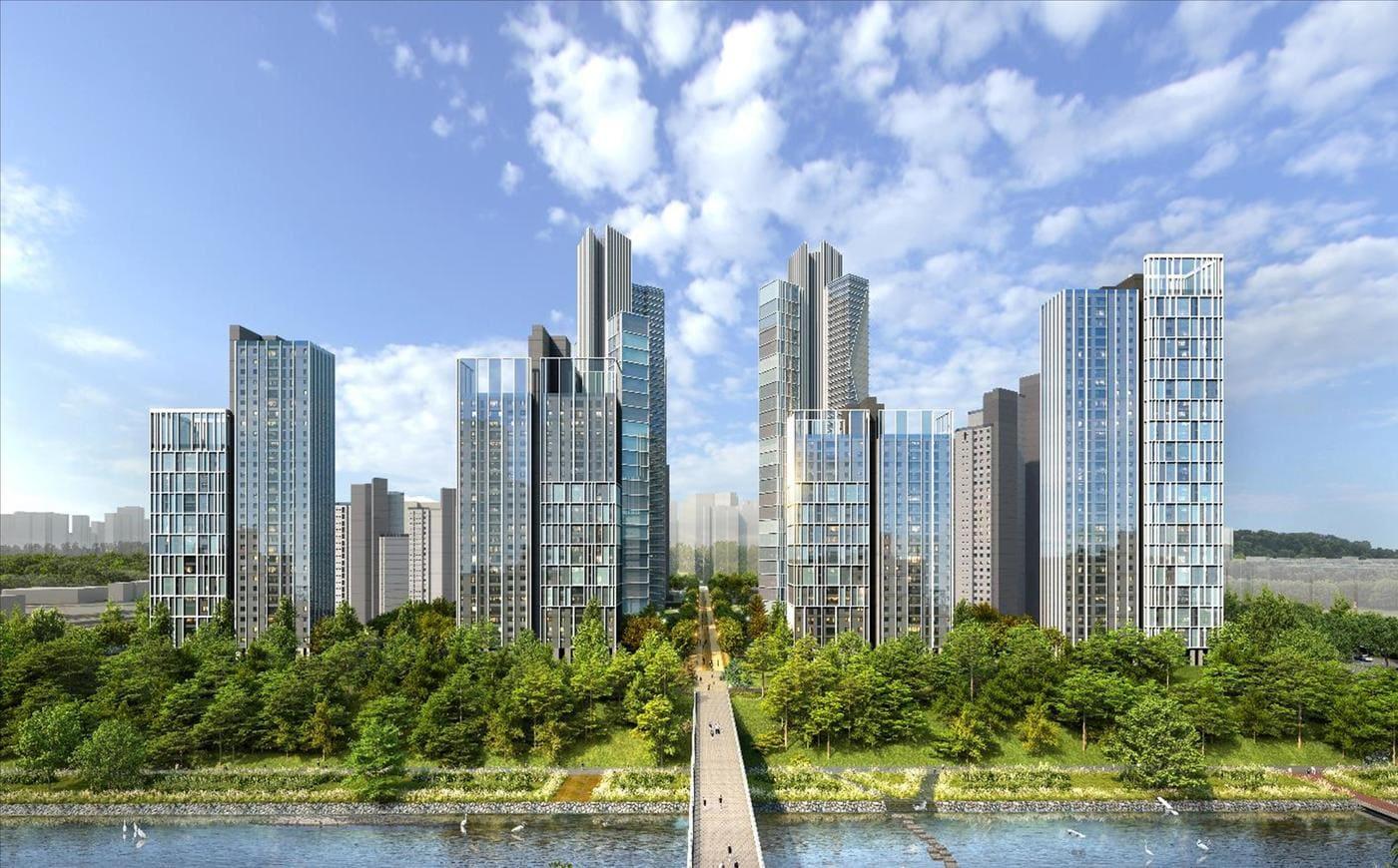 개포경남·우성3차·현대1차아파트 통합 재건축 조감도(서울시 제공).