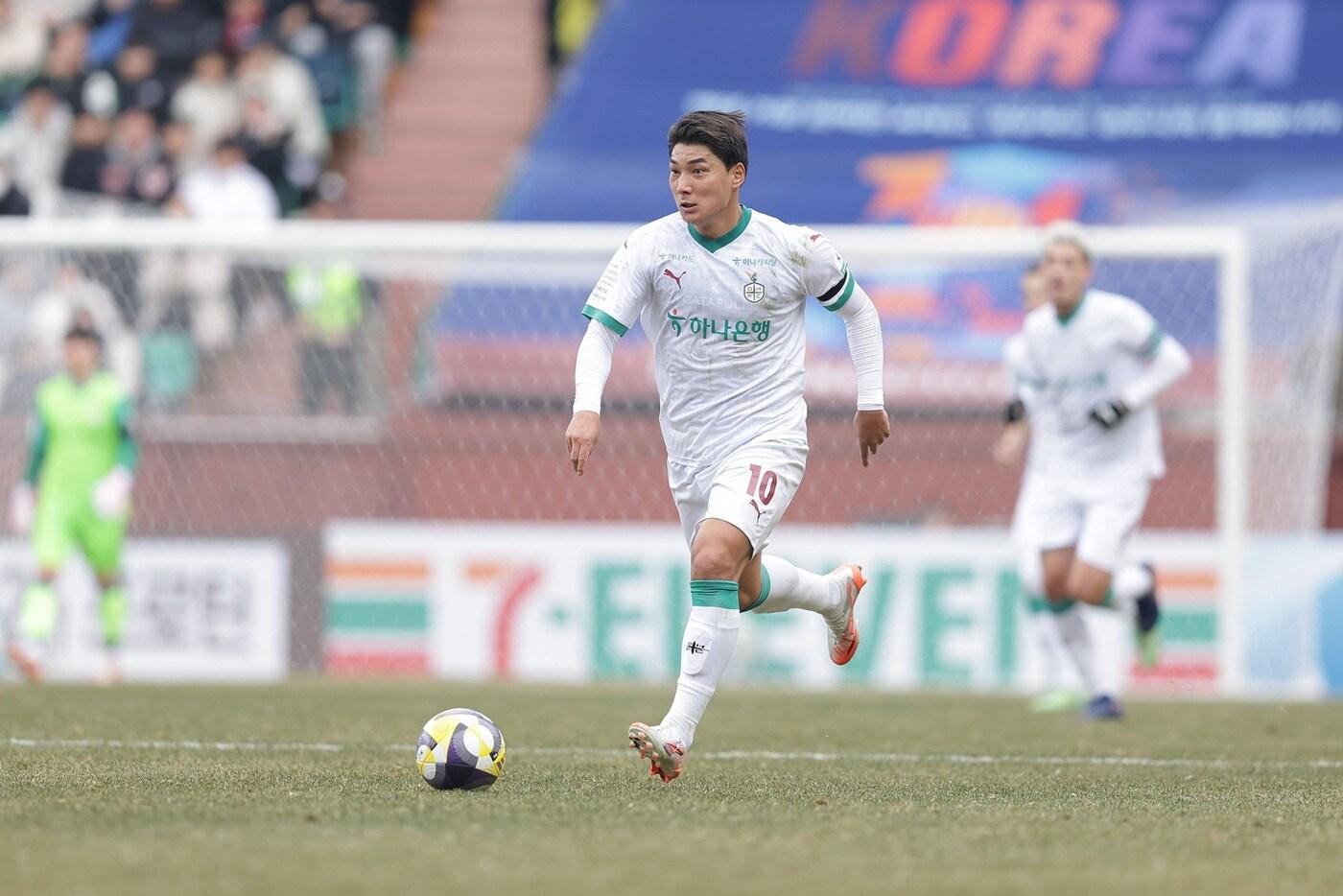 대전하나시티즌 공격수 주민규. (한국프로축구연맹 제공)