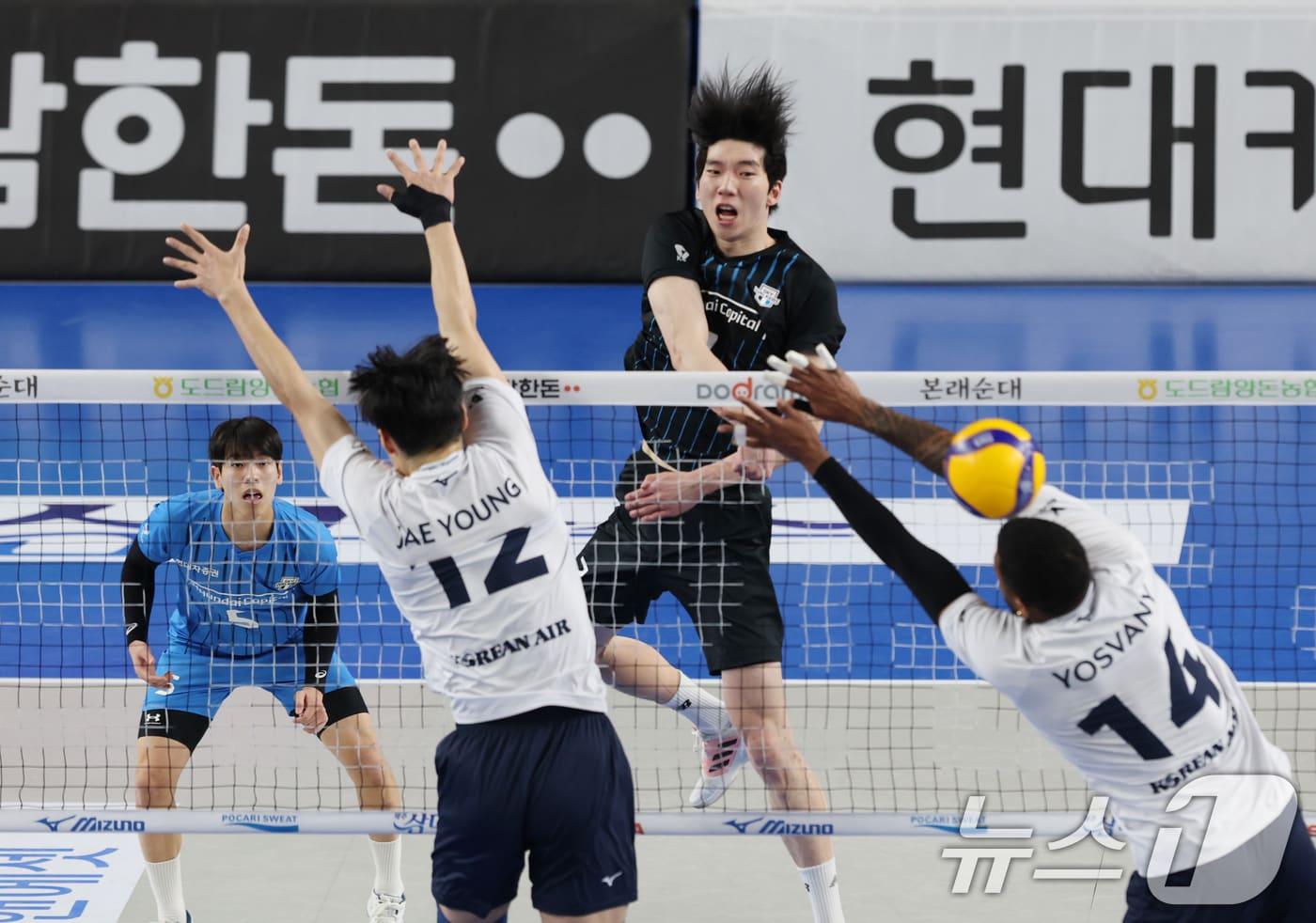 프로배구 경기 모습 2025.2.18/뉴스1 ⓒ News1 김영운 기자