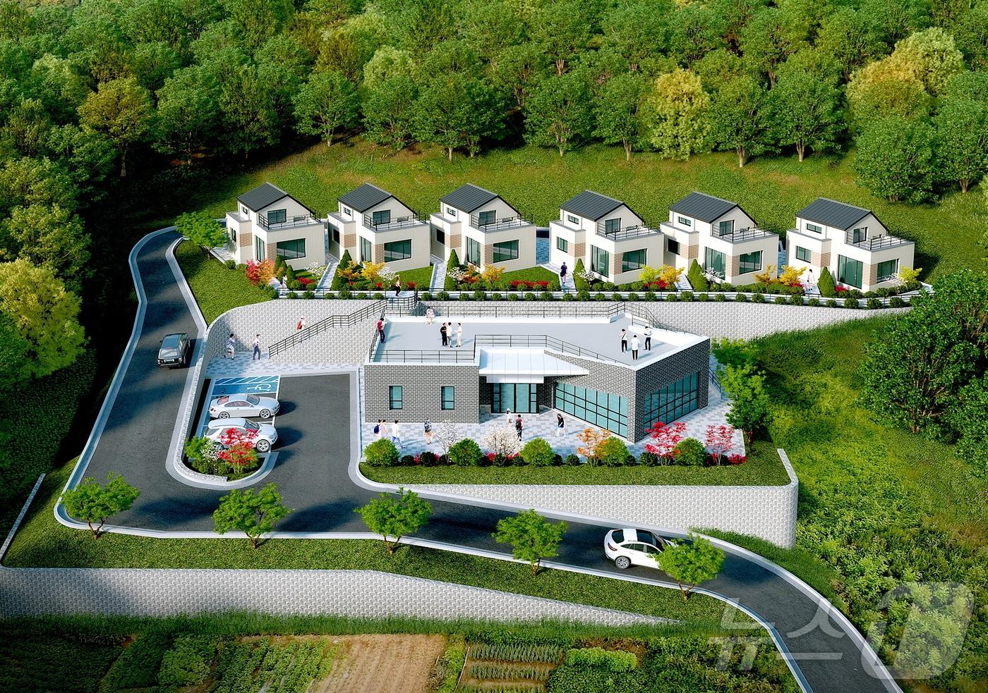 보은군 청년마을 공유주거 조성사업 조감도 (보은군 제공. 재판매 및 DB금지) /뉴스1 