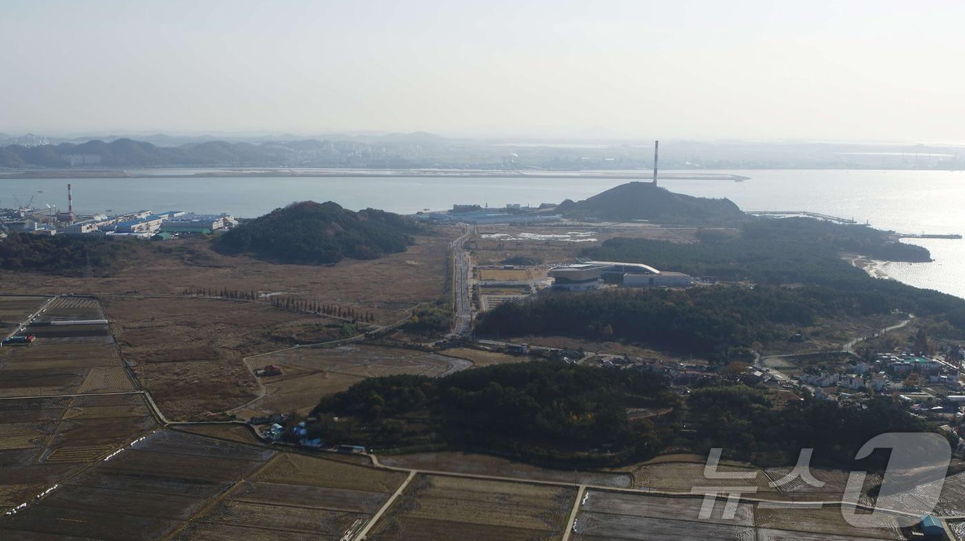 브라운필드 종합개발 사업이 진행될 서천 장항읍 일대 모습. (서천군 제공. 재판매 및 DB금지) /뉴스1