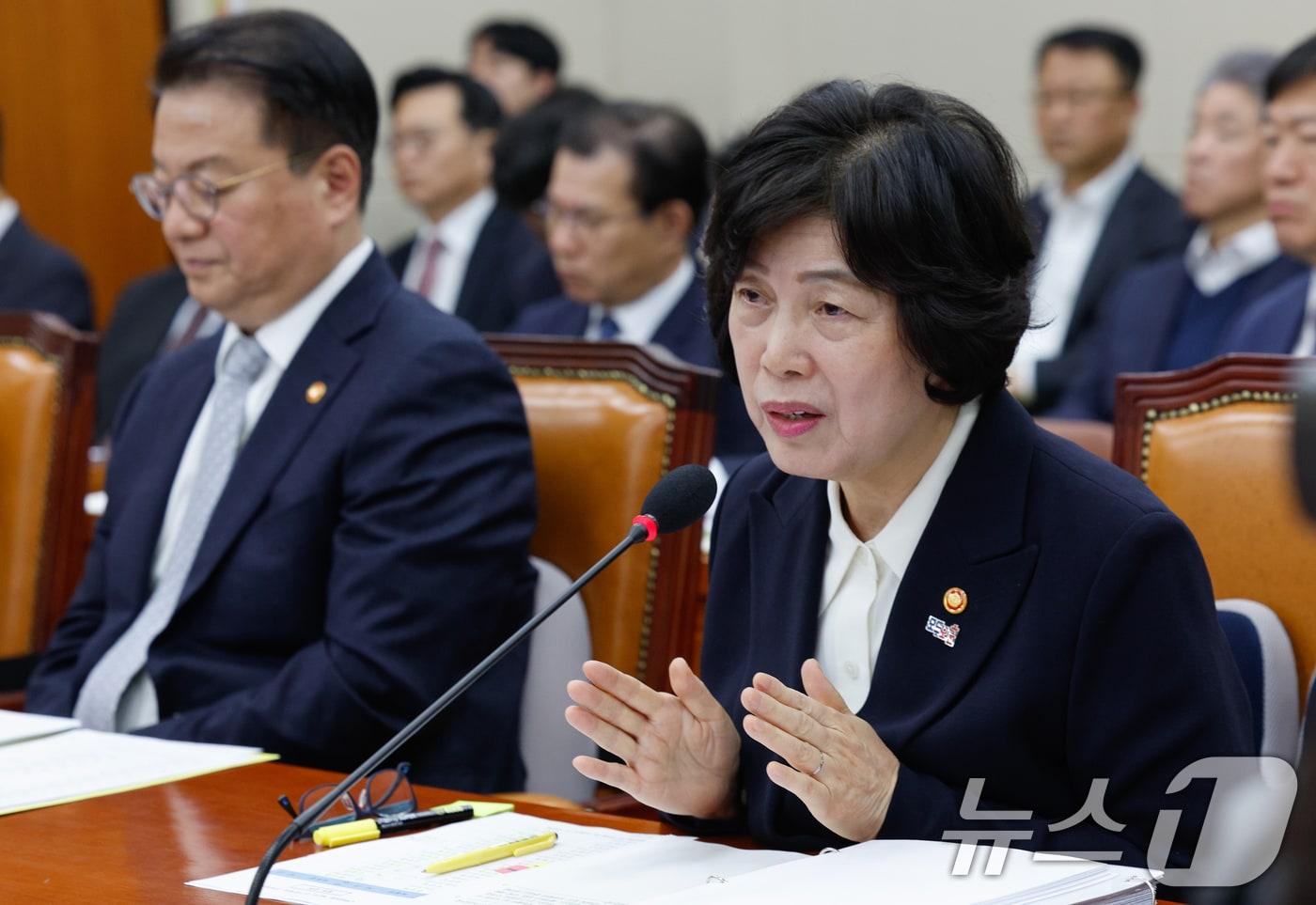 강정애 국가보훈부 장관. 2025.2.19/뉴스1 ⓒ News1 안은나 기자