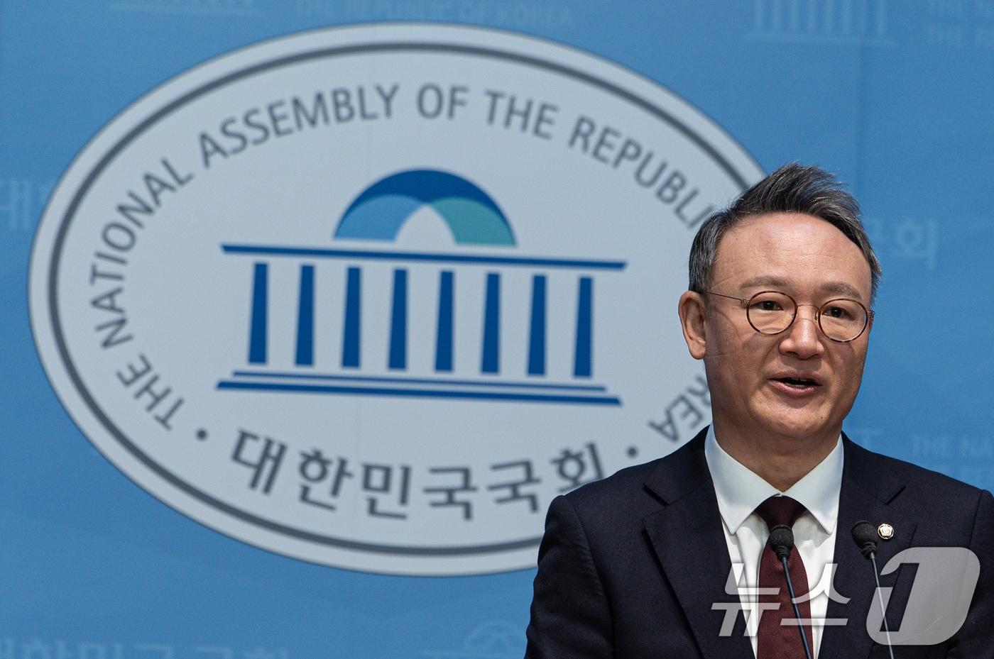 안상훈 국민의힘 의원. 2025.2.19/뉴스1 ⓒ News1 이재명 기자