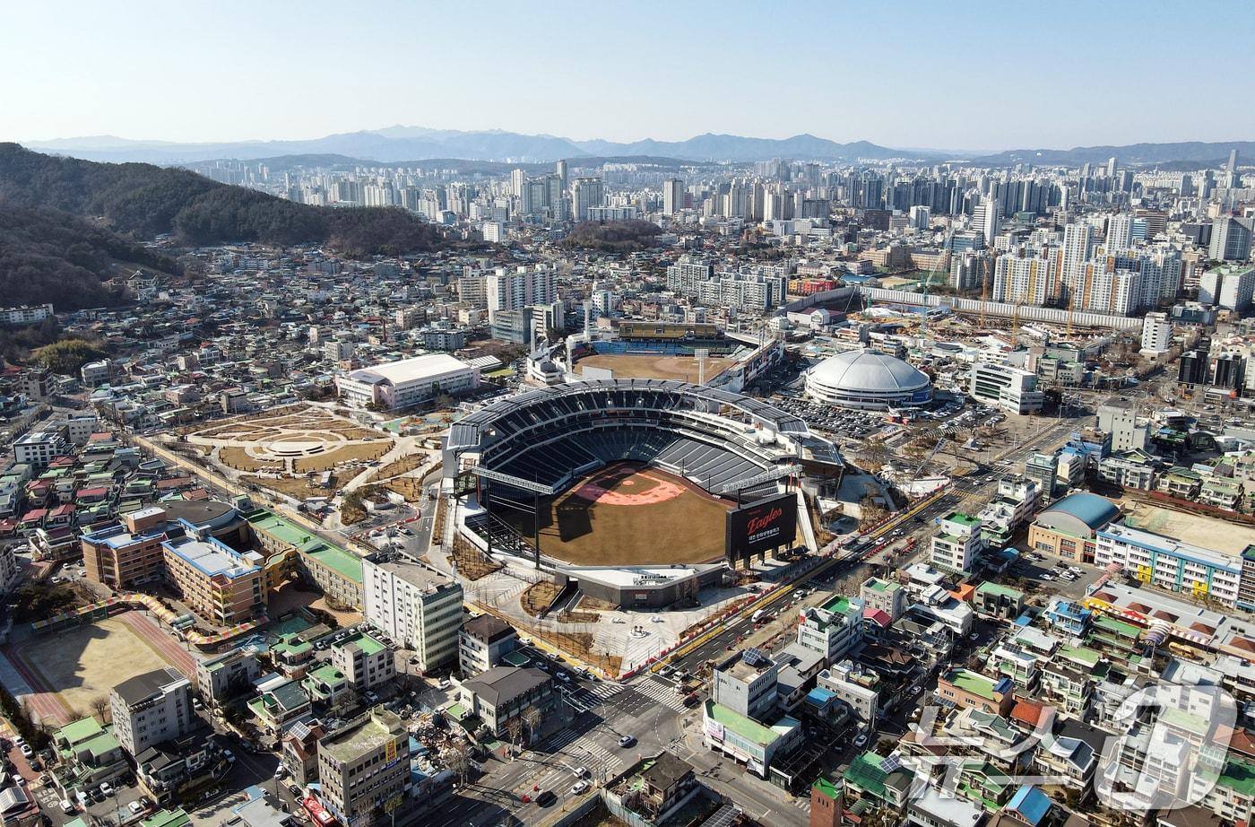 본문 이미지 - 대전 한화생명 볼파크 . 2025.2.20 ⓒ 뉴스1 김기태 기자