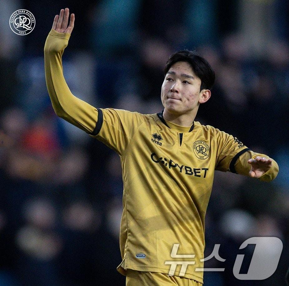 본문 이미지 - 잉글랜드 풋볼챔피언십 퀸스파크레인저스(QPR)의 양민혁. (QPR 인스타그램 캡처) 2025.2.2/뉴스1 ⓒ News1 김진환 기자
