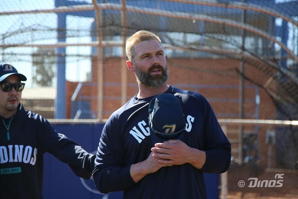 본문 이미지 - NC 외국인 타자 맷 데이비슨.(NC 다이노스 제공)