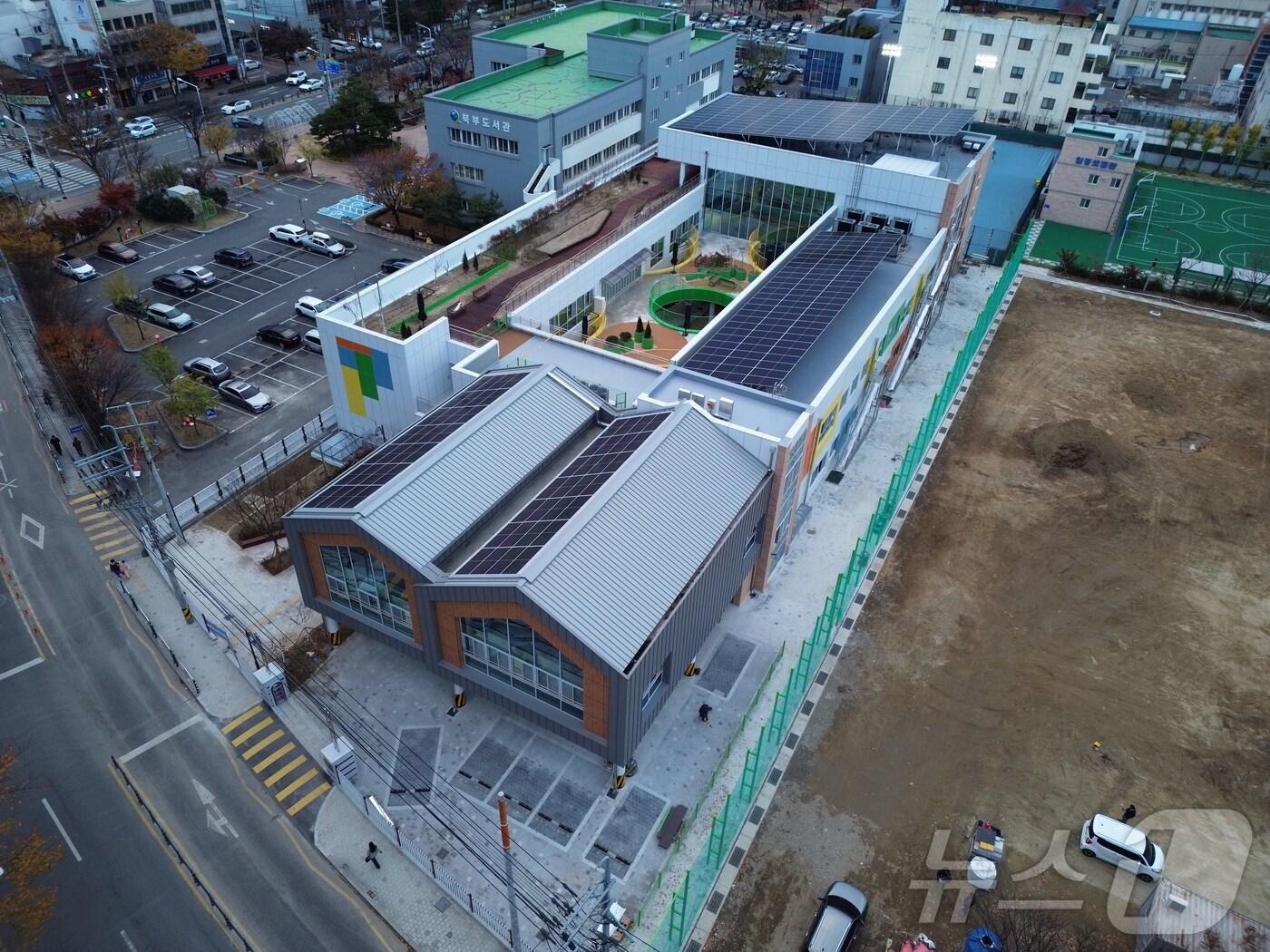 본문 이미지 - 대구교육청은 2일 대구 북구 침산동에 조성되는 침산유치원이 다음달 1일 개원한다고 밝혔다. (대구교육청 제공)/뉴스1