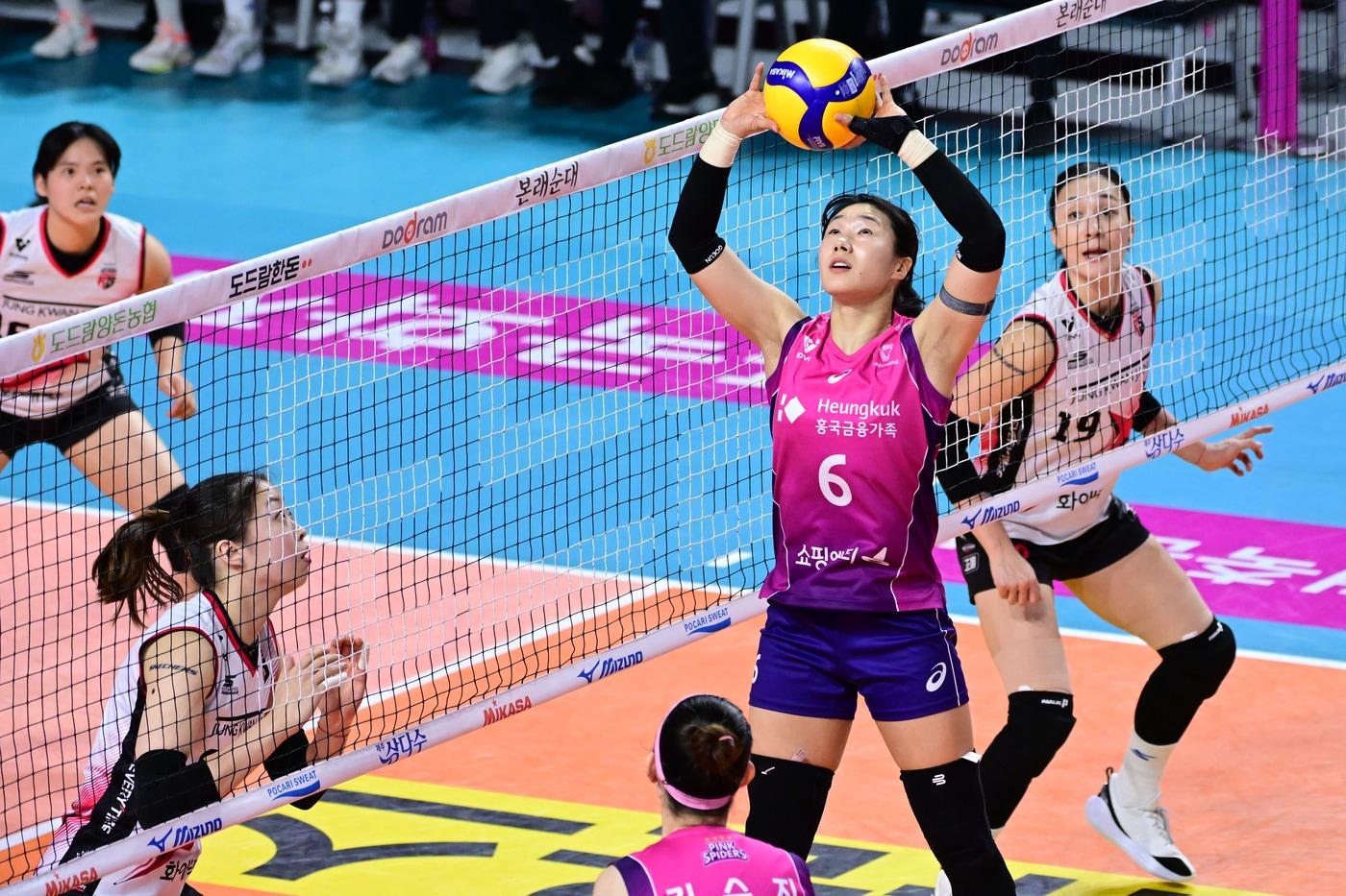 흥국생명의 주전 세터 이고은. (KOVO 제공)