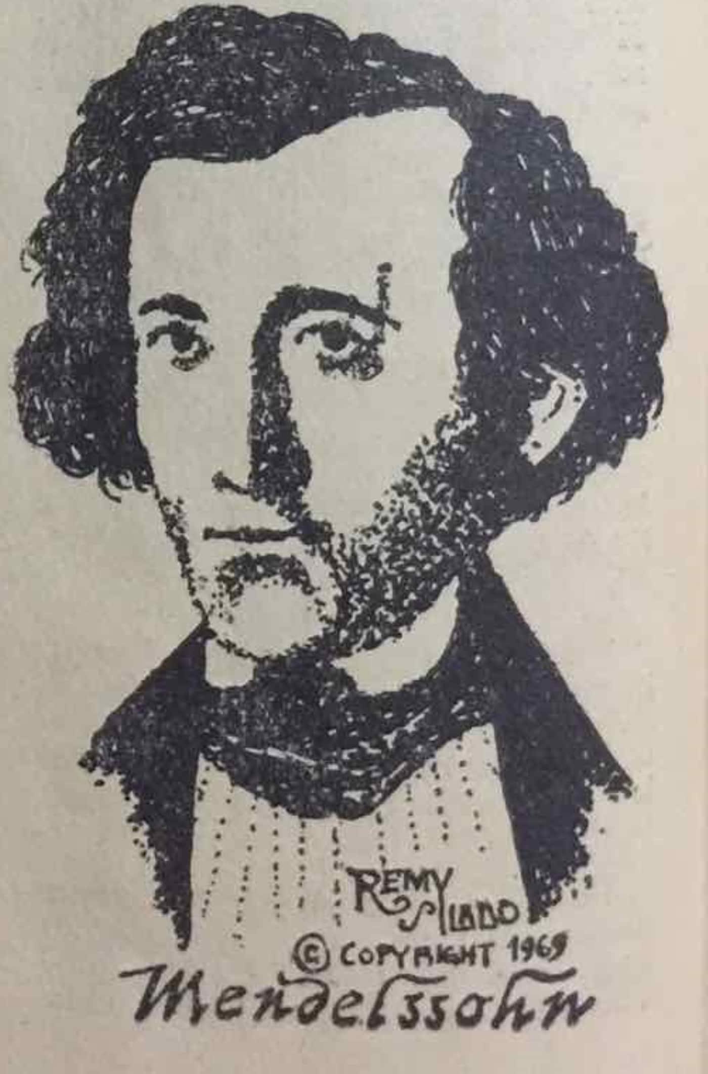 본문 이미지 - 펠릭스 멘데르존. (출처: Majalah Aktuil(1970), Public domain, via Wikimedia Commons)