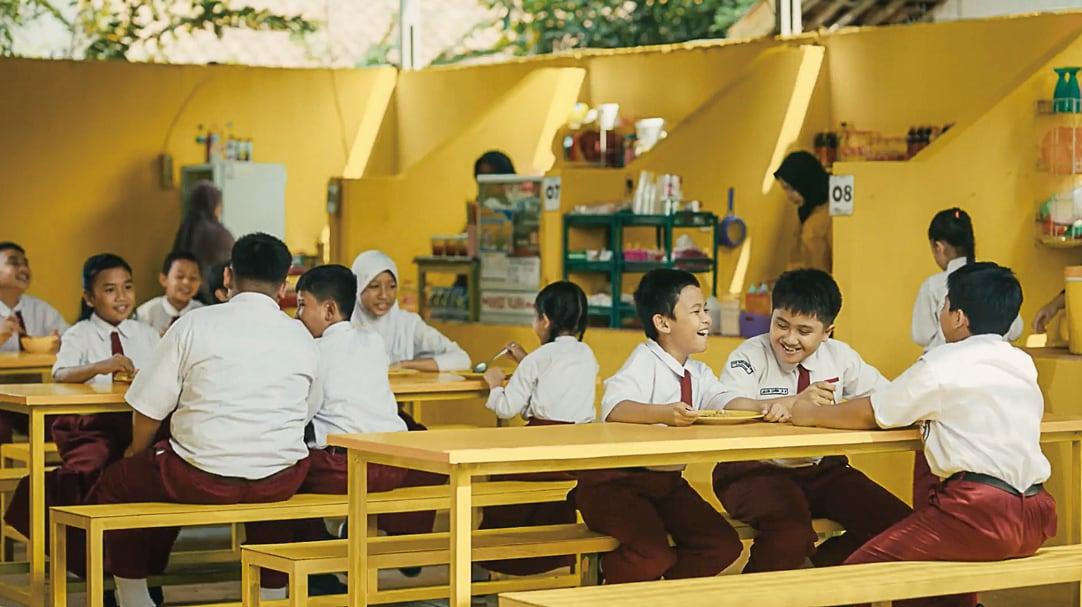 본문 이미지 - 이노션 인도네시아 법인 옐로우 칸틴 캠페인(이노션 제공)