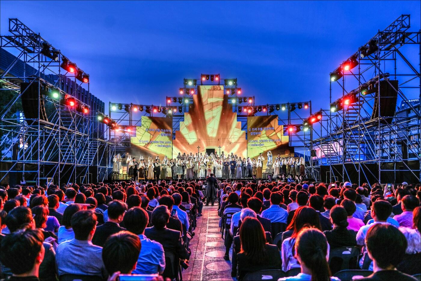 제2회 광화문광장 야외오페라 '카발레리아 루스티카나' 공연사진(세종문화회관 제공)