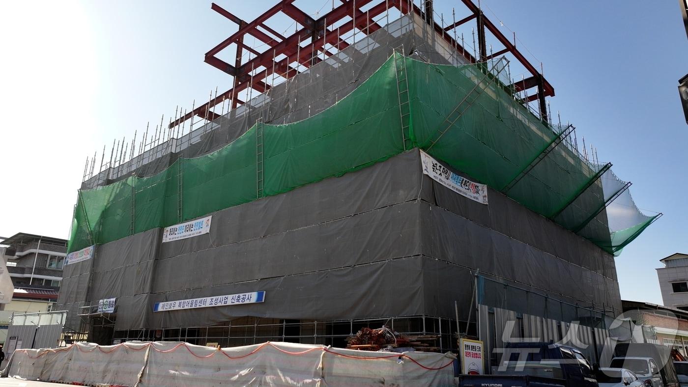 영동군 복합문화어울림센터 공사 현장 (영동군 제공. 재판매 및 DB금지) /뉴스1 