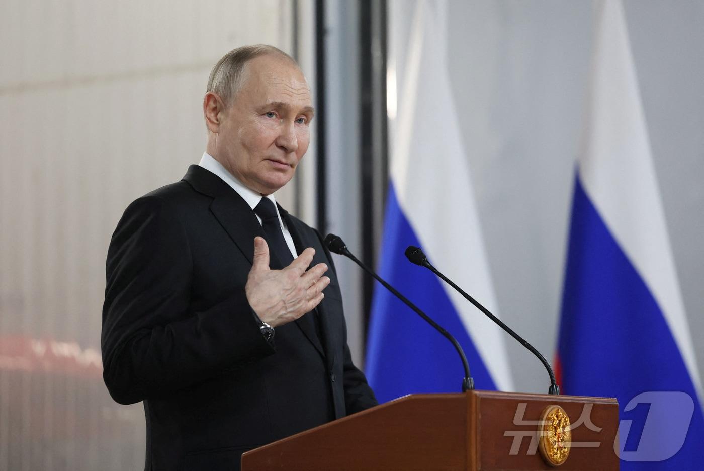 블라디미르 푸틴 러시아 대통령. ⓒ 로이터=뉴스1 ⓒ News1 우동명 기자