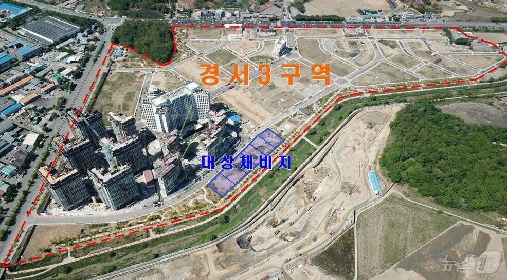 본문 이미지 - 대상필지(인천 서구 제공.재판매 및 DB금지)