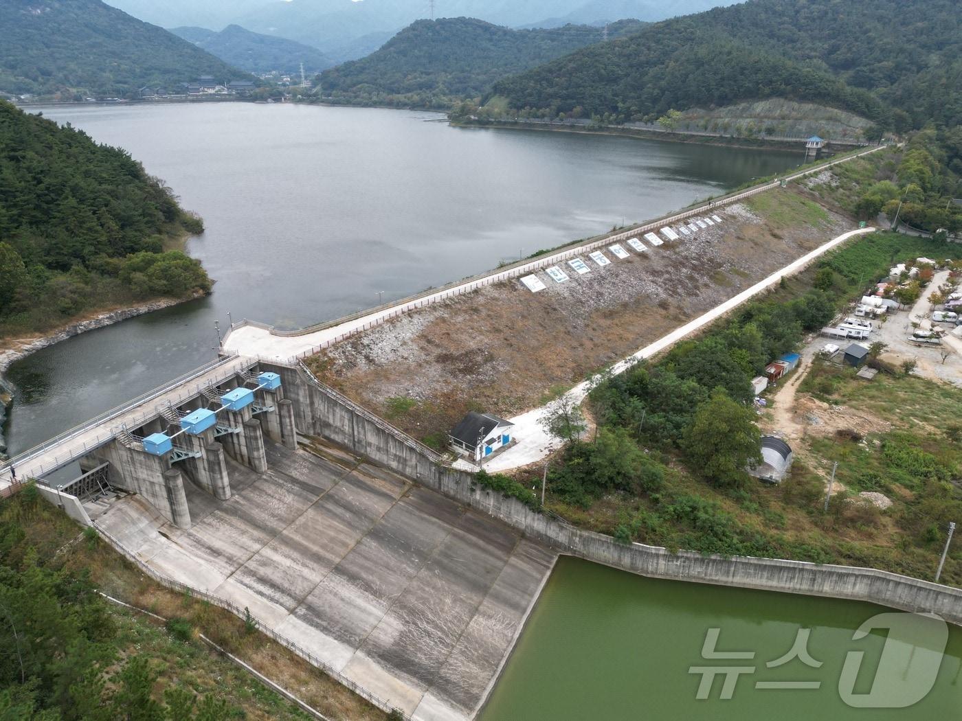 본문 이미지 - 김제 금평저수지.(농어촌공사 동진지사 제공. 재판매 및 DB금지) 2025.2.20/뉴스1