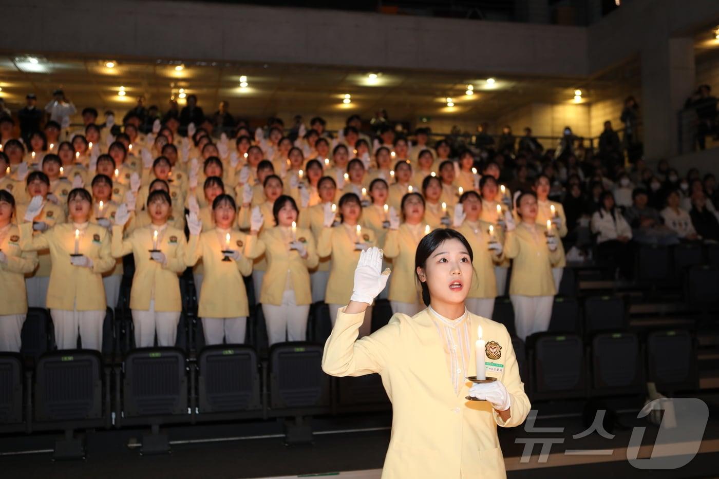 대전대학교 간호학과 학생들이 ‘제65회 간호사 국가고시’에서 100% 합격했다.(대전대 제공.재판매 및 DB금지)/뉴스1 