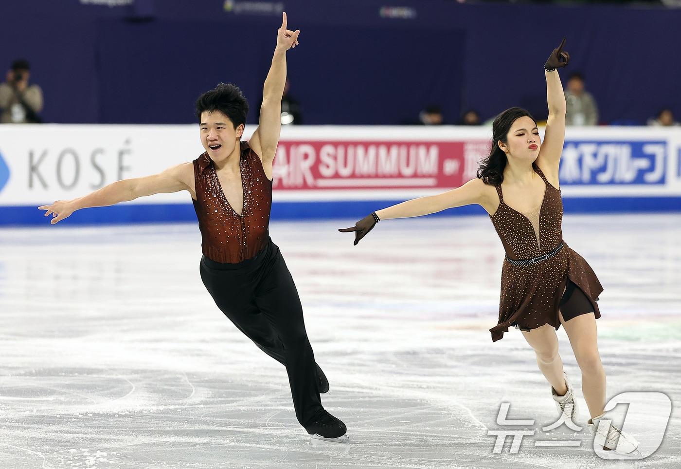 본문 이미지 - 아이스댄스 임해나-권예/뉴스1 ⓒ News1 김진환 기자