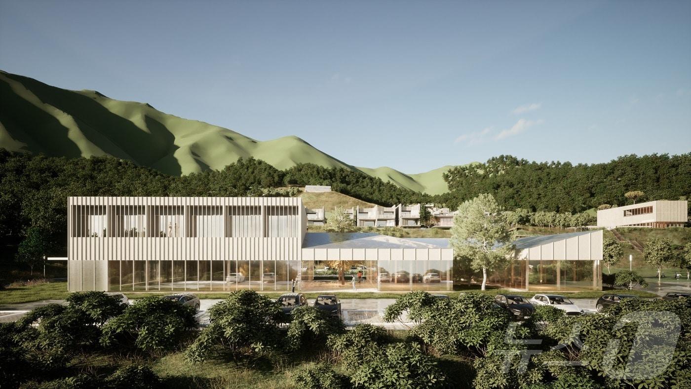 부산 사상구 국립 백양산 자연휴양림 조감도.(사상구 제공. 재판매 및 DB 금지)