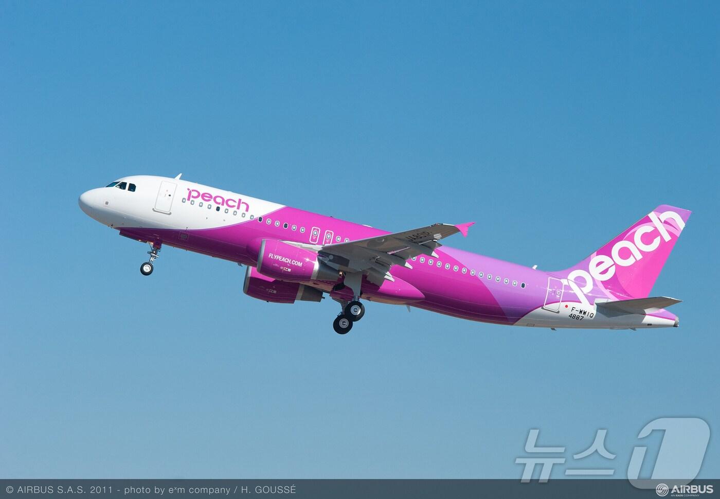 피치항공이 김포~오사카·나고야 직항 노선을 취항한다(피치항공 제공)