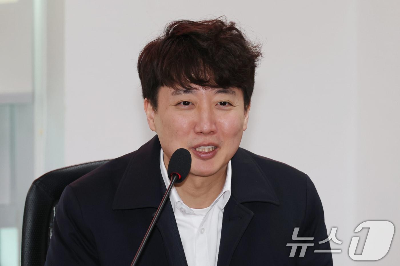 이준석 개혁신당 의원. ⓒ News1 이광호 기자