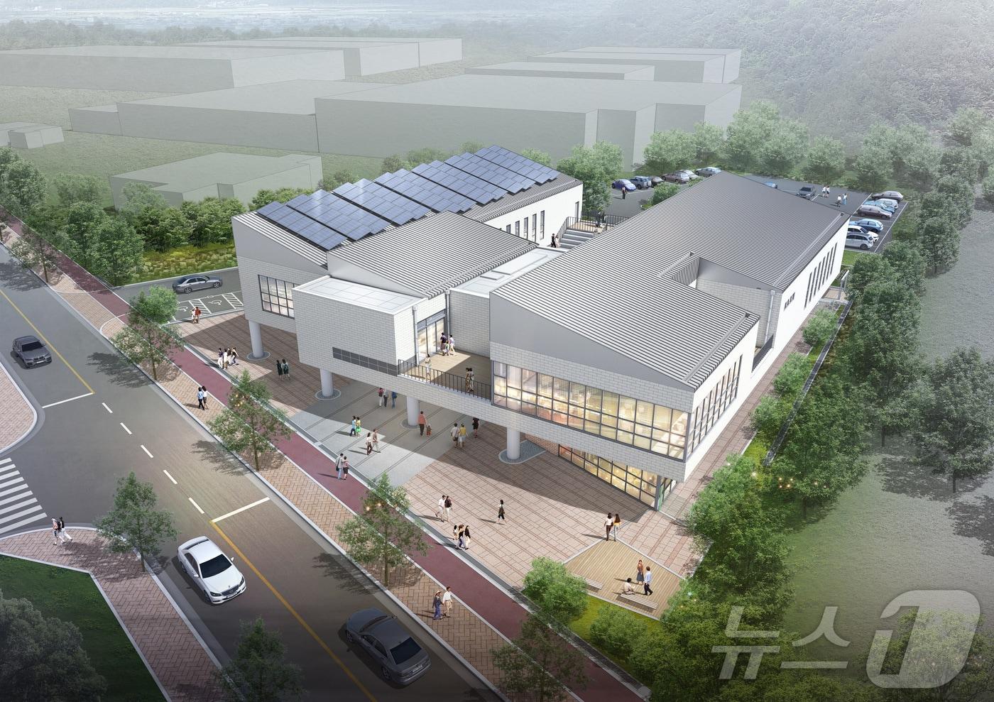 국립창원대학교 사천우주항공캠퍼스 조감도.(창원대 제공. 재판매 및 DB금지.)