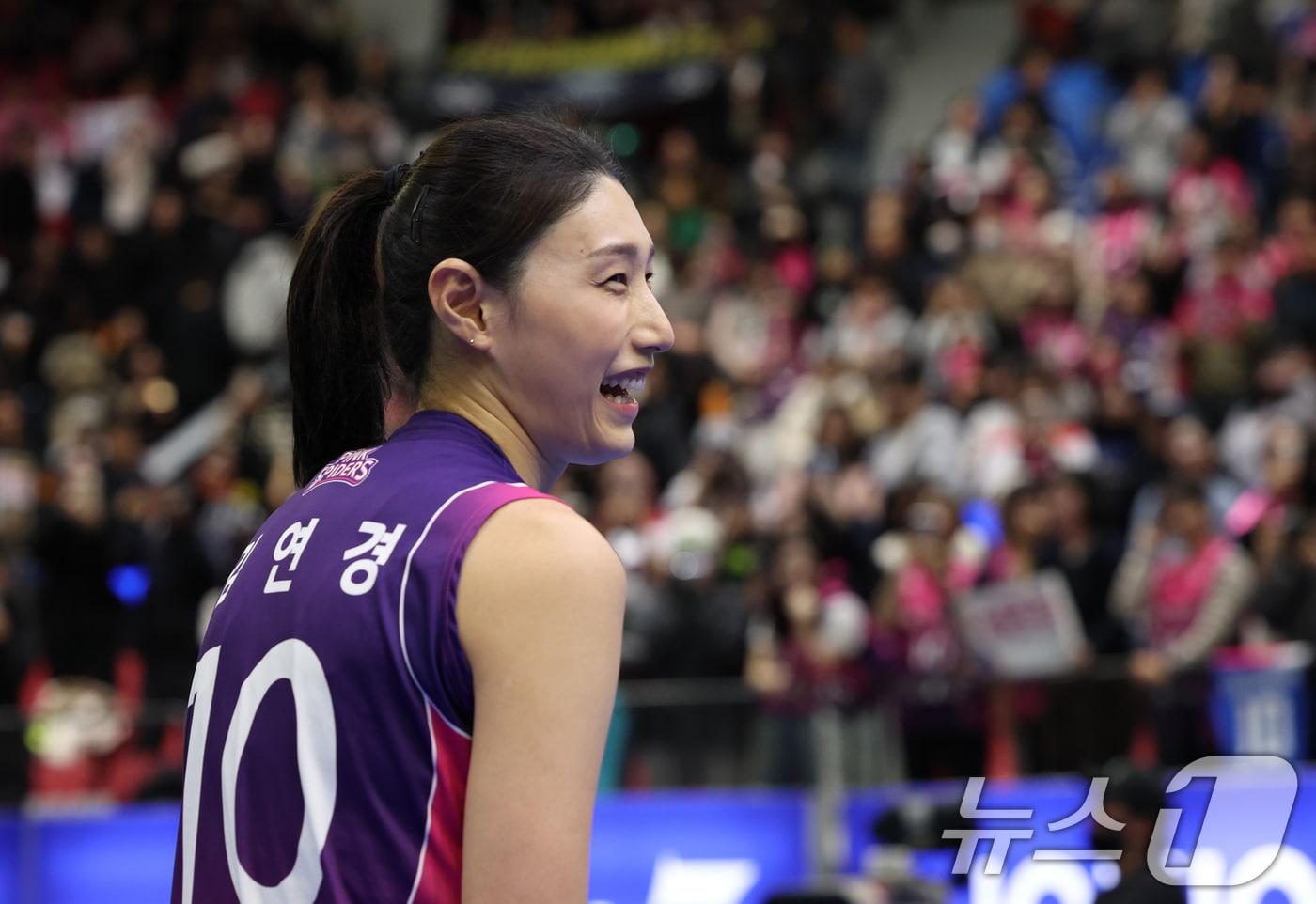 김연경의 등번호 10번이 흥국생명 영구 결번이 된다. /뉴스1 ⓒ News1 김영운 기자