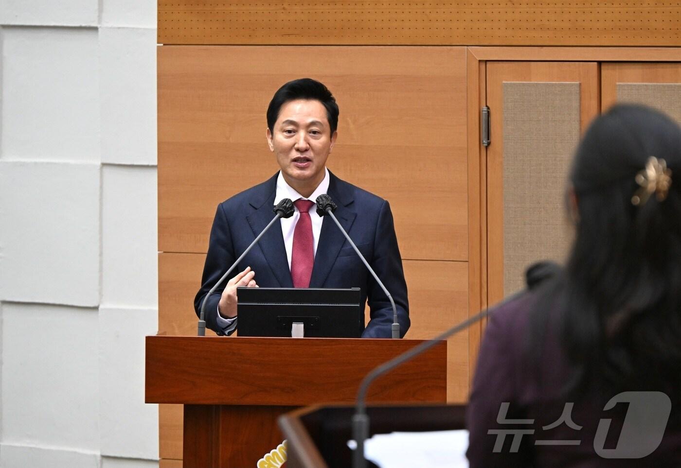 오세훈 서울시장. &#40;서울시 제공&#41;