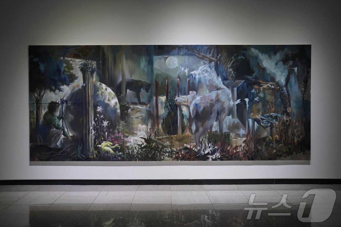 본문 이미지 - 대구문화예술진흥원 문화예술본부는 오는 28일부터 4월 6일까지 대구예술발전소 입주작가 12인의 프리뷰전을 연다고 22일 밝혔다. 사진은 신도성 작가의 작품 '현재의 존재'. (대구문화예술진흥원 제공. 재판매 및 DB 금지)