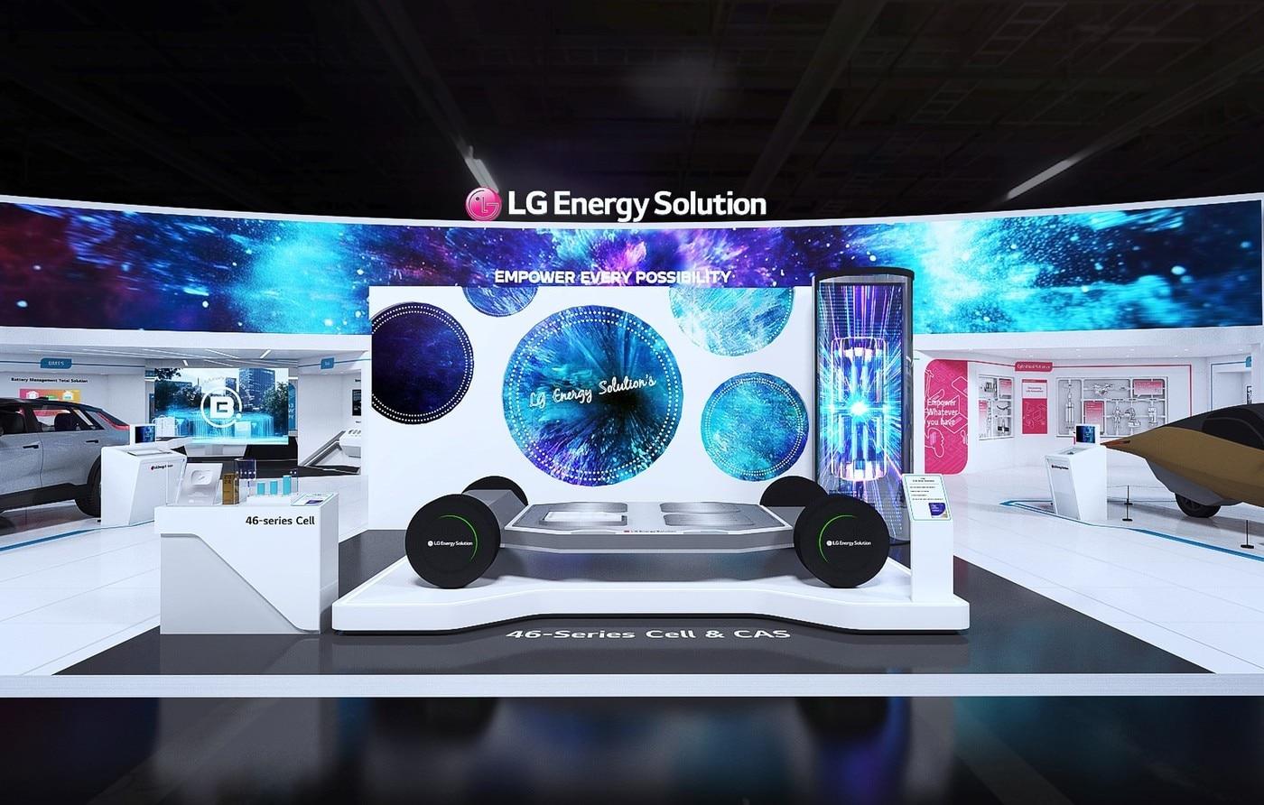 오는 3월 5일부터 사흘간 서울 강남구 코엑스에서 개최되는 '인터배터리(INTERBATTERY) 2025' 내 LG에너지솔루션 부스 조감도의 모습(LG에너지솔루션 제공). 2025.02.23.