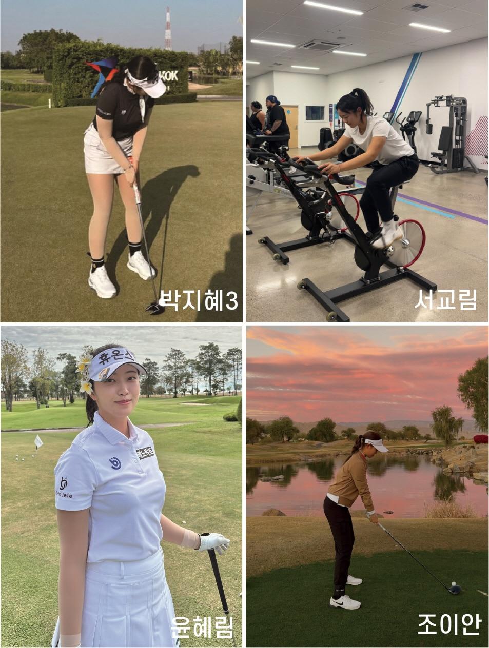 본문 이미지 - 2025시즌 KLPGA투어에 활력을 불어넣을 루키 선수들. (KLPGA 제공)