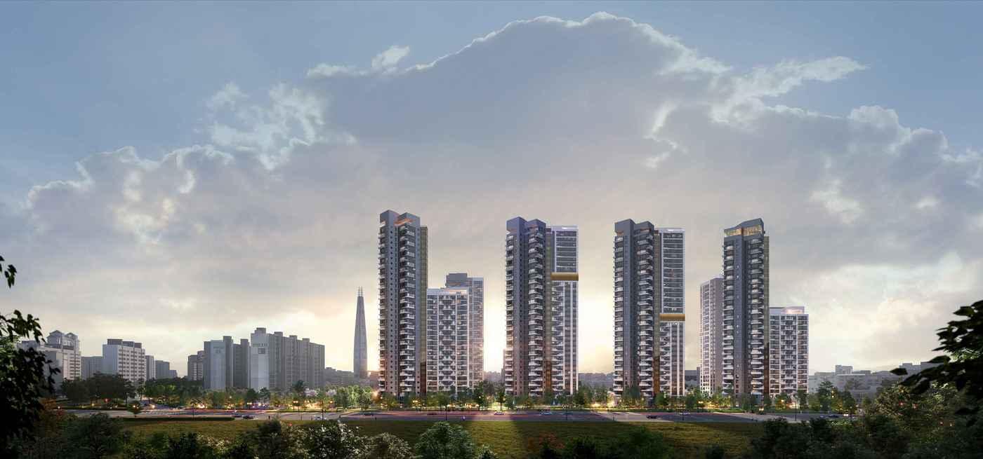 대림가락 재건축 투시도. (삼성물산 제공)