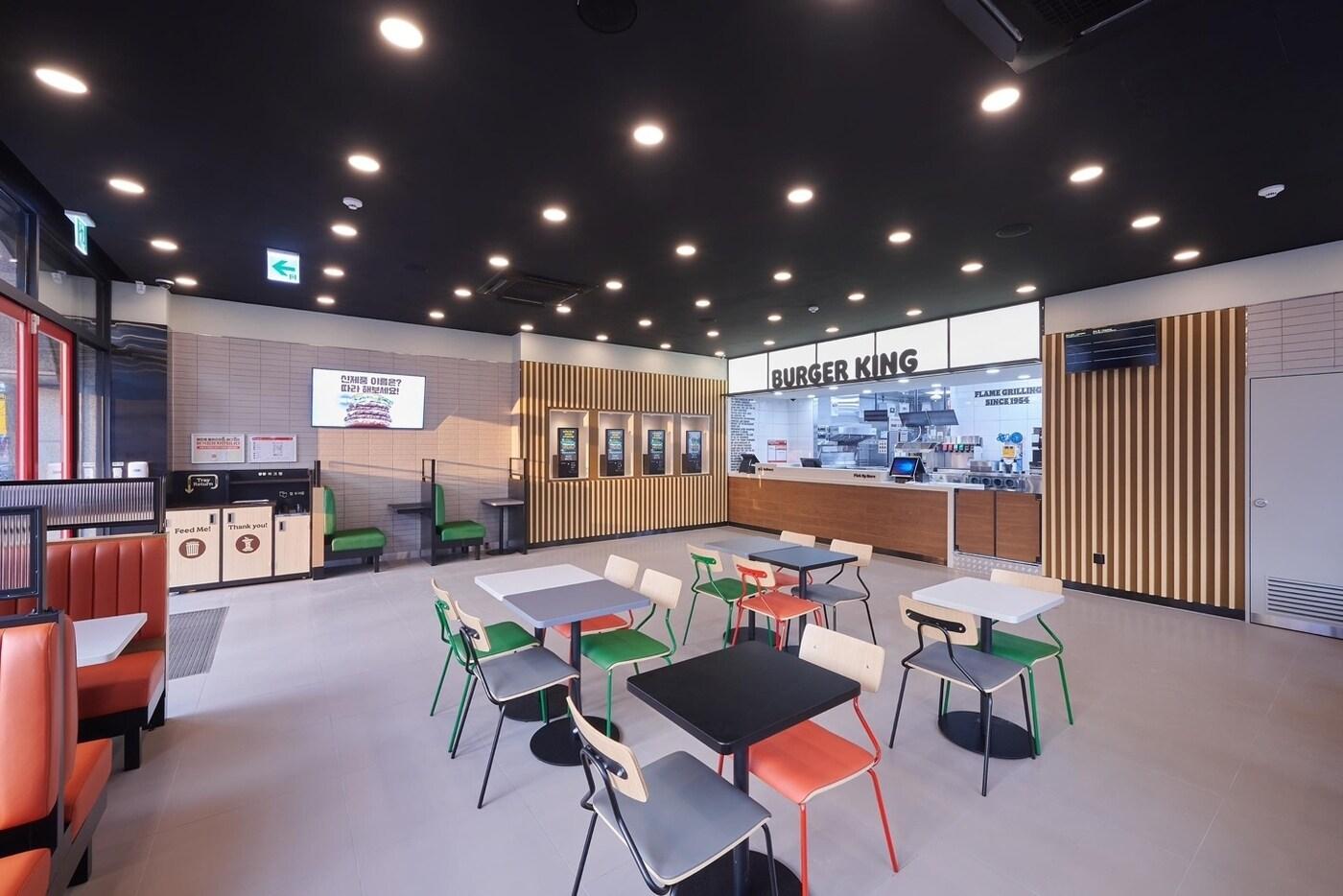 버거킹 일산백마학원가점 내부 전경&#40;버거킹 제공&#41;.