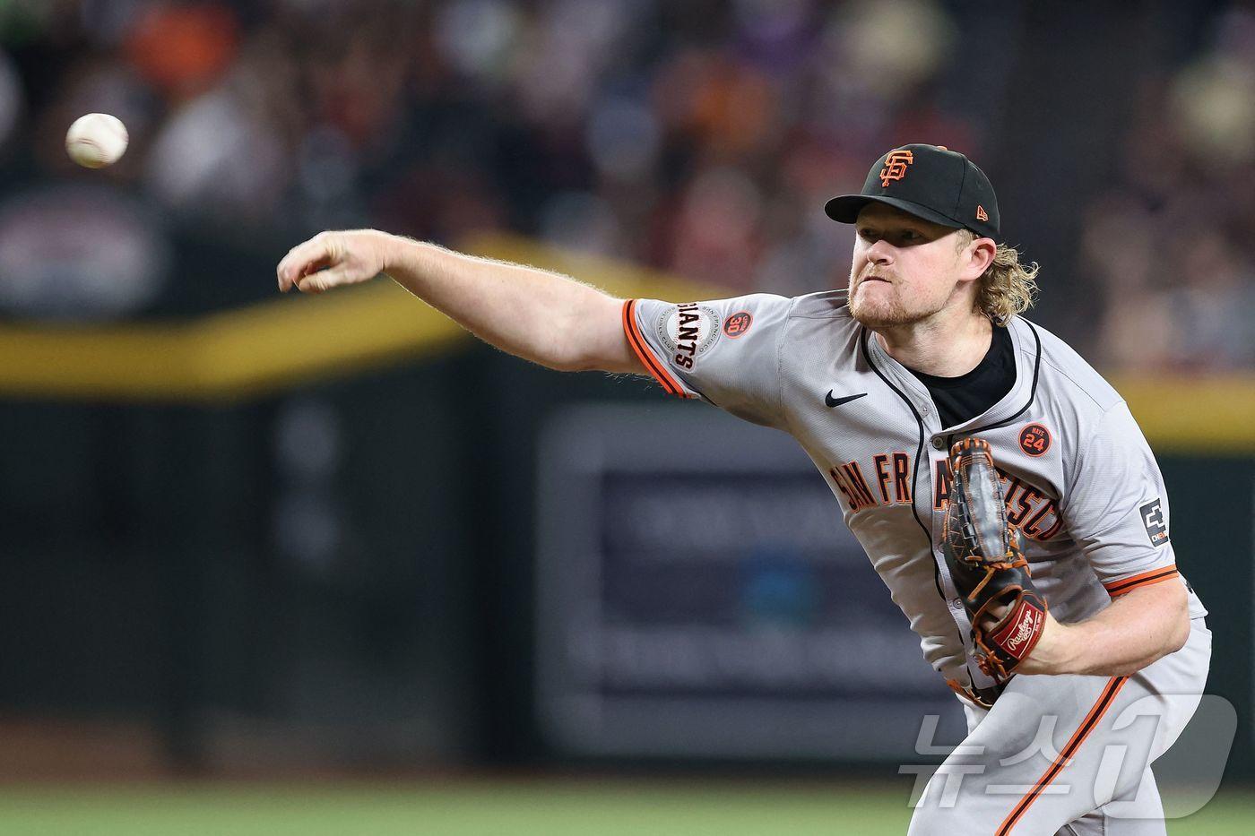 본문 이미지 - 샌프란시스코 자이언츠 로건 웹. ⓒ AFP=뉴스1