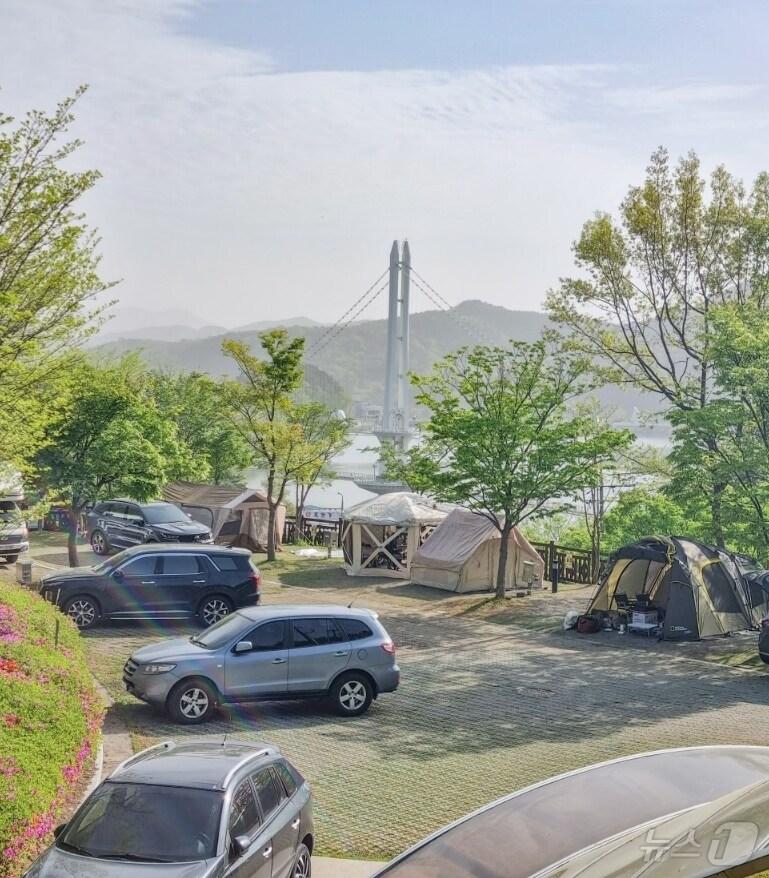 본문 이미지 - 예당관광지 국민여가캠핑장. (예산군 제공. 재판매 및 DB금지) /뉴스1