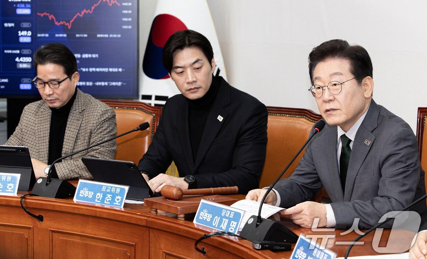 본문 이미지 - 이재명 더불어민주당 대표. ⓒ News1 이재명 기자