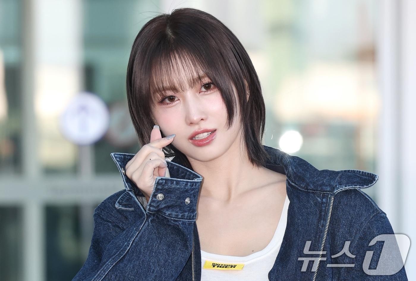 본문 이미지 - 트와이스 모모 2025.2.24 ⓒ 뉴스1 권현진 기자