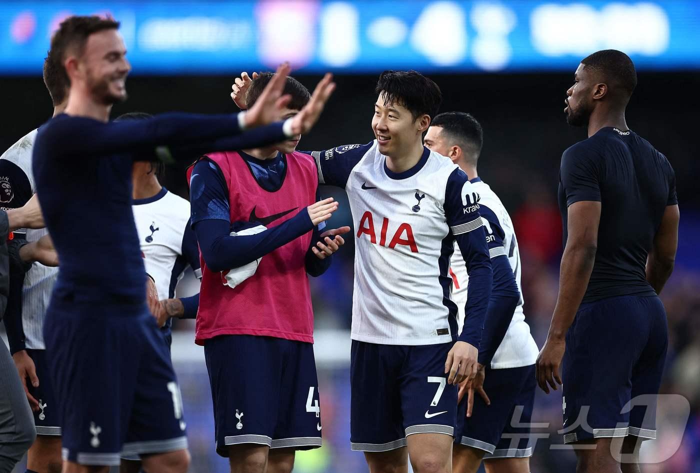 토트넘 홋스퍼의 손흥민. ⓒ AFP=뉴스1