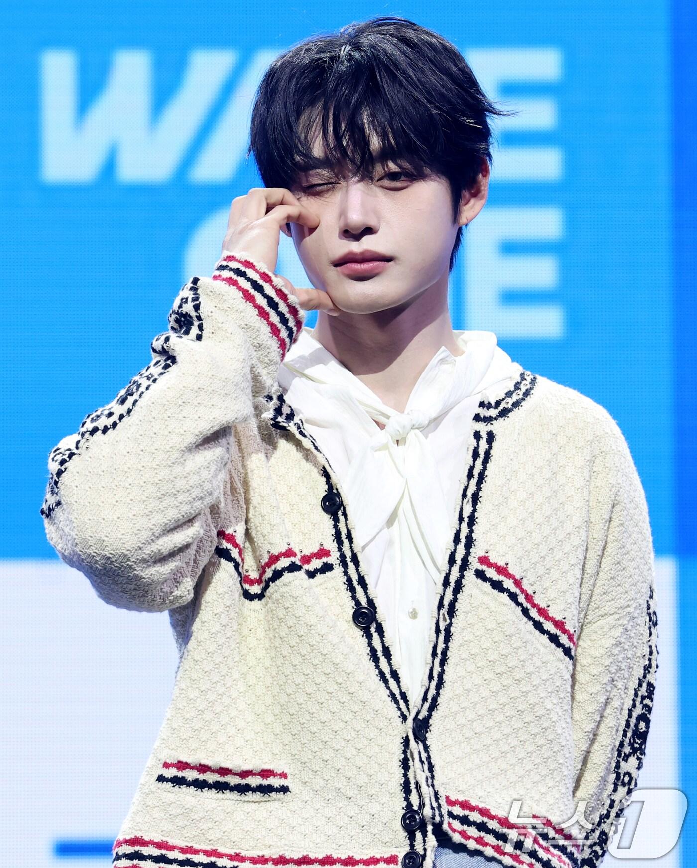 본문 이미지 - 제로베이스원&#40;ZEROBASEONE&#41; 김지웅 ⓒ News1 권현진 기자