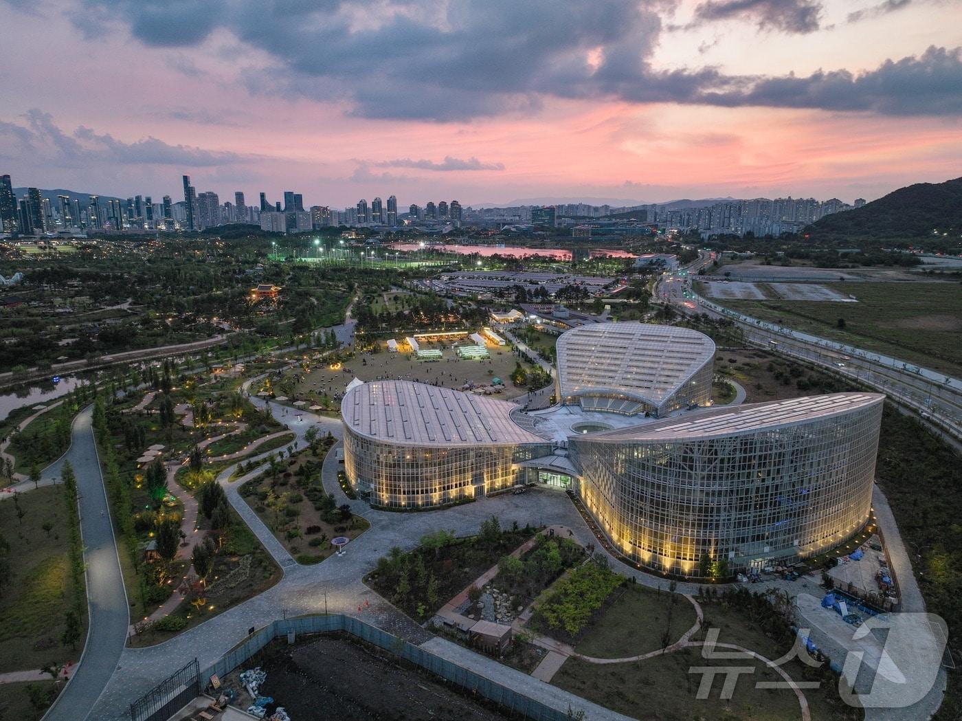 본문 이미지 - 국립세종수목원 전경(한국수목원정원관리원 제공.재판매 및 DB금지) /뉴스1