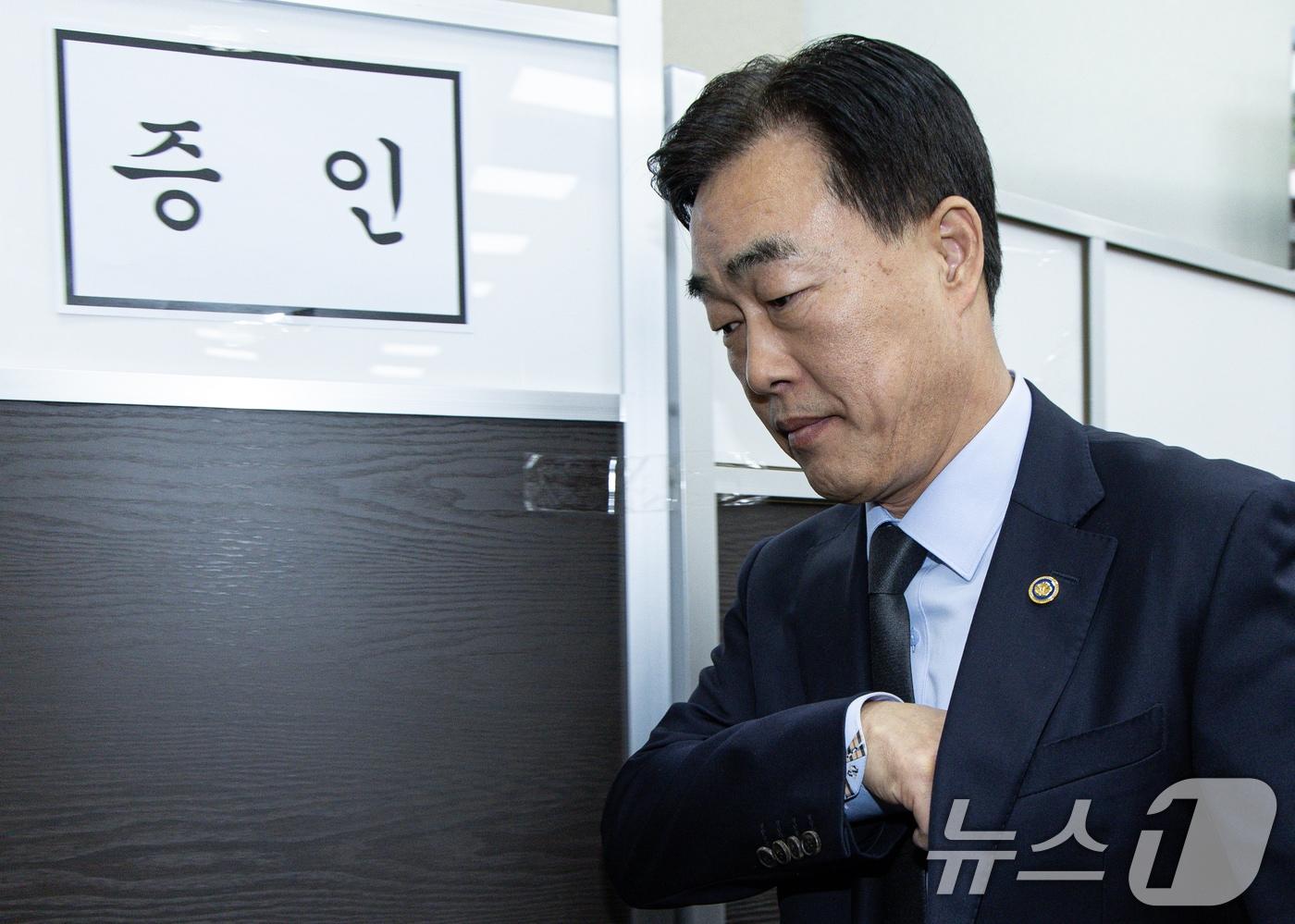 본문 이미지 - 허석곤 전 소방청장. 2025.2.25 ⓒ 뉴스1 이재명 기자