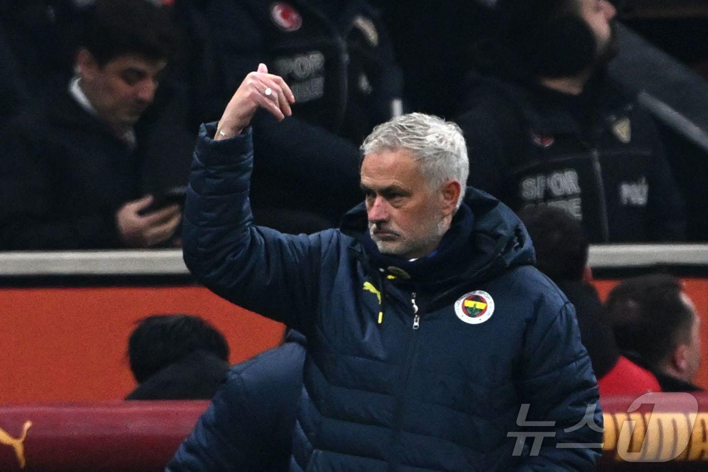 튀르키예 페네르바체의 조제 모리뉴 감독. ⓒ AFP=뉴스1