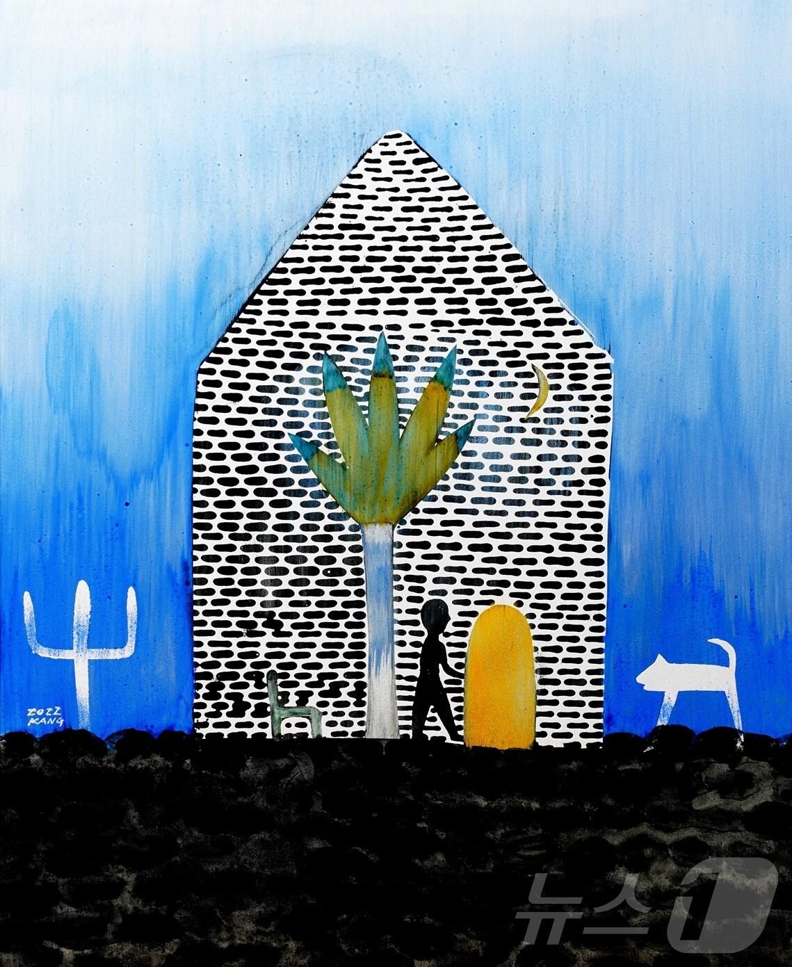 본문 이미지 - 정읍시가 달하미술관에서 2월 25일부터 4월 15일까지 ‘지역작가 조명 1차 전시’를 개최한다. 강희경 작가 작품(정읍시 제공. 재판매 및 DB금지)2025.2.25/뉴스1 