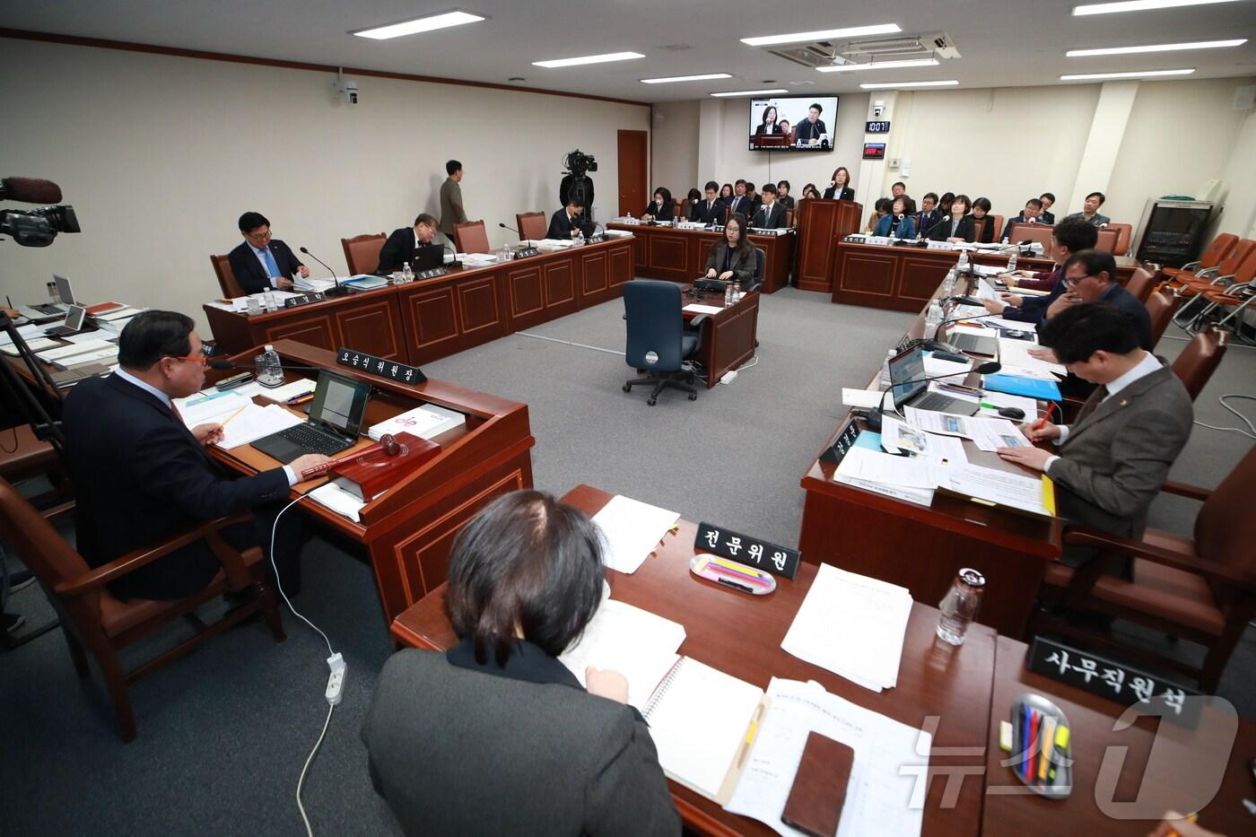 제주도의회 교육위원회 회의장.(제주도의회 제공. 재판매 및 DB 금지)