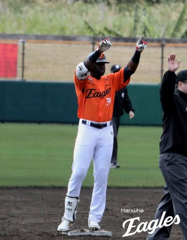 본문 이미지 - 한화 외국인 타자 에스테반 플로리얼.(한화 이글스 제공)