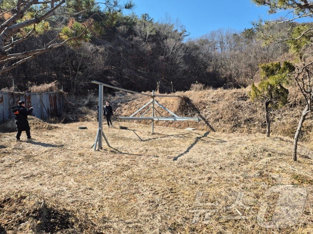 본문 이미지 - 진주시가 적발한 시설물(진주시 제공. 재판매 및 DB금지).