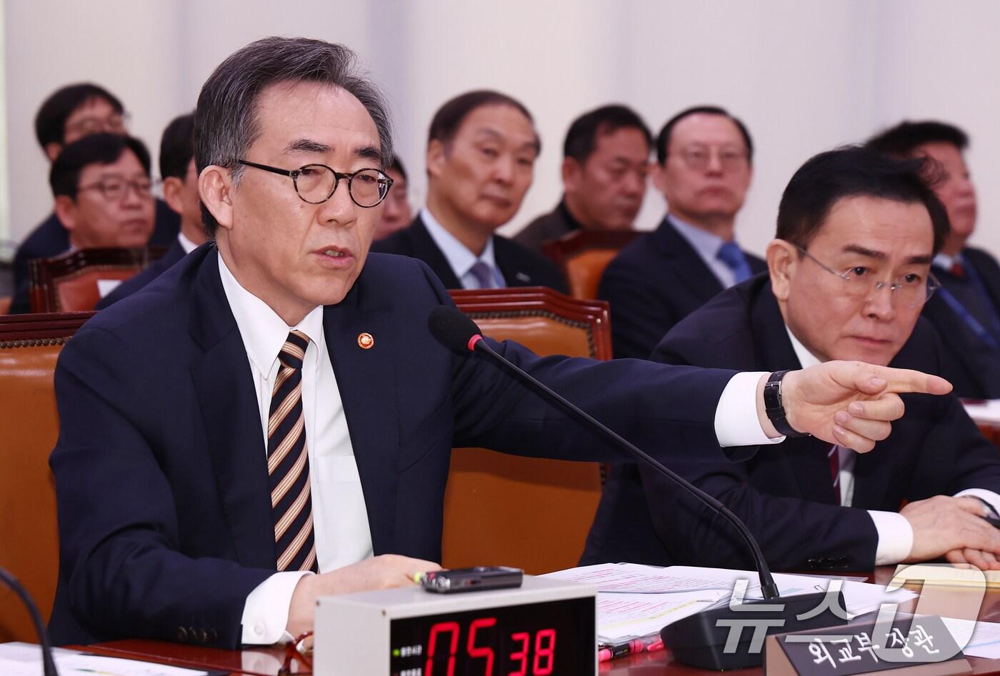 조태열 외교부 장관. 2025.2.26/뉴스1 ⓒ News1 김민지 기자